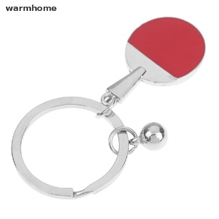 [warmhome] Llavero de bádminton de tenis de mesa/accesorios de regalo (4)