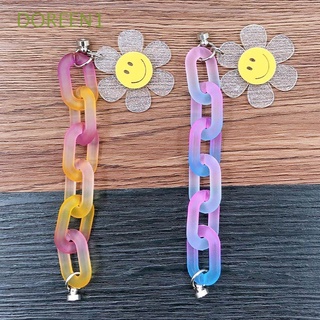 DOREEN1 Gift for Women Phone Case Drop Hanging Chain Mobile Phone Case Mobile Phone Chain Phone Fall Prevention Anti-Lost Mobile Phone Accessories Acrylic Chain Link Cell Phone Lanyard Sun Flower Phone Strap Phone Loss Prevention Strap/Multicolor