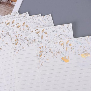 8 piezas estilo vintage papel de escritura de escritura papel de papelería para regalos de niños (4)