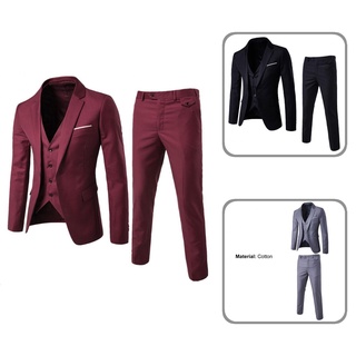[oplebes] traje formal masculino estilo coreano chaqueta cremallera mosca pantalones temperamento para boda