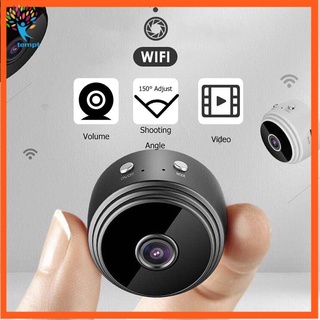 HD A9 Mini cámara Wifi Ip 1080p Wifi / Visión nocturna / Micro cámara con tarjeta TF Soporte Tarjeta HD tempt.cl