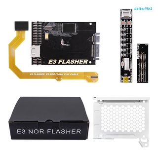 Btm E3 Nor Flasher E3 Paperback Edition - Kit de herramientas de Downgrade profesional que incluye Cable Flex, Compatible con consola PS3