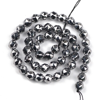 perlas de titanio facetadas naturales tera hertzs perlas sueltas para hacer joyas diy pulsera collar accesorios 6/8/10 mm 15" hebra (1)
