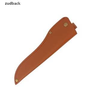 [zudback] 24cm Knife Sheath Leather Cover With Waist Belt Buckle Pocket Multi-function Too CL