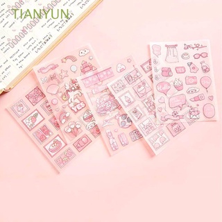 Tianyun calcomanía mate a mano/adhesivo Rosa Para decoración De escuela/Anime