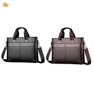 Lingzhidaishu marca de negocios de los hombres maletín de alta calidad bolso de cuero de los hombres bolsa de ordenador portátil bolsa de mensajero de los hombres negro