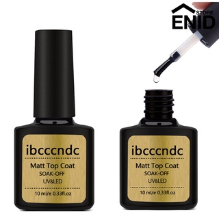 10ml Matte Nail Coat Frosted Anti-Abrasion Mild to Skin DIY Nail Polish Soak Off UV Long Lasting Gel for Manicure (8)