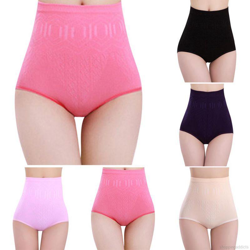 Shopg bragas de cintura alta para mujer/calzoncillos transpirables para recuperar ropa interior/ropa interior/bragas de Control de barriga