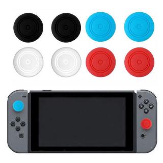 6 piezas de silicona antideslizante cubierta de piel protector caso Nintendo Switch Joy-Con controlador