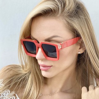 gafas de sol cuadradas de gran tamaño para mujeres/hombres gafas gafas de sol gafas de sol cermin spek mata viral gafas de sol gafas de color