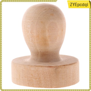 hecho a mano polaco de goma mango de madera artesanía diy sello papelería - madera, 2,5 cm