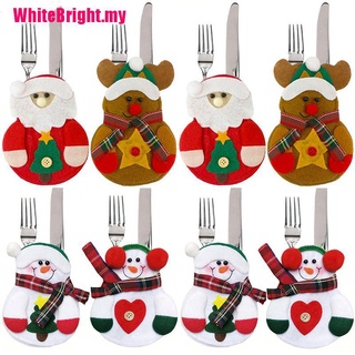 [Wb] 8 pzs adornos navideños muñeco de nieve para vajilla/decoración de navidad