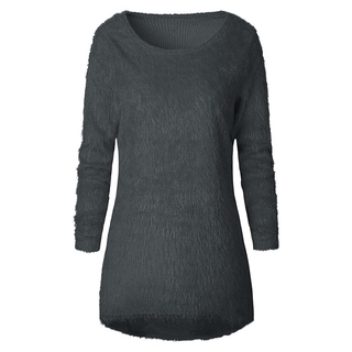 Suéter/pulóver mujer Casual/Manga larga/cuello V/cálido/Casual Para otoño/invierno (7)