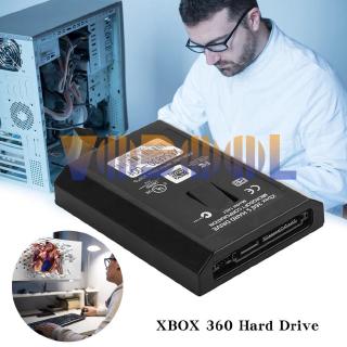 stock disco duro interno hdd de 120 gb para xbox 360 e xbox 360 slim console
