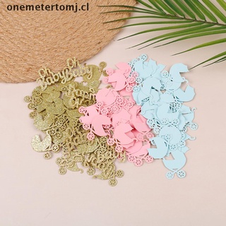 【onemetertomj】 200Pcs Baby Carriage Confetti Glitter Oh Baby Gender Reveal Table Confetti CL
