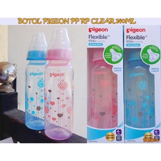 (Timepubs) 240ml paloma PP RP botella transparente