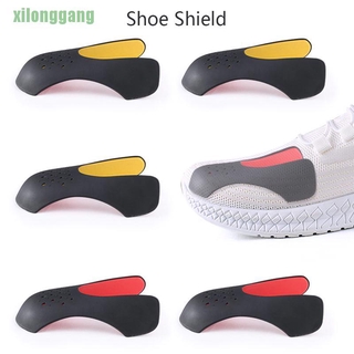 [en] gorras de dedo del pie zapatilla de deporte escudo Anti arrugas entrenador Protector de zapatos accesorios (1)