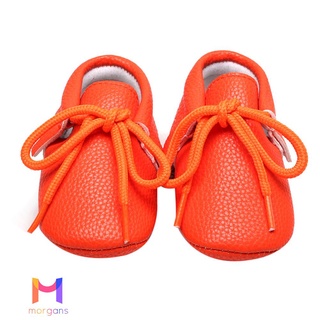 Zm-baby zapatos de escuela niño Casual suave Soled cordones Color sólido zapatos-