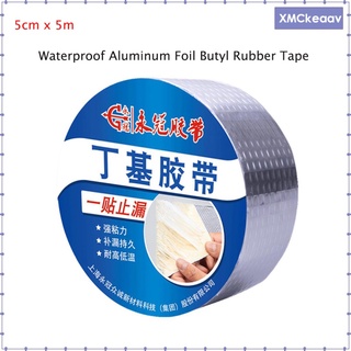 cinta de butilo autoadhesiva sellada de papel de aluminio de alta resistencia para tuberías de techo