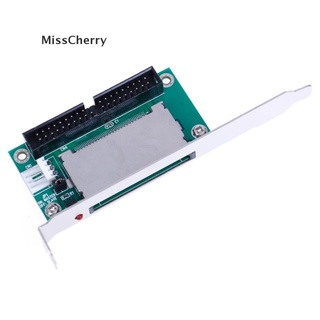 Mscherry Adaptador/convertidor Compacto De 40 pines/Cf/Flash a 3.5 Ide/Pci/panel trasero