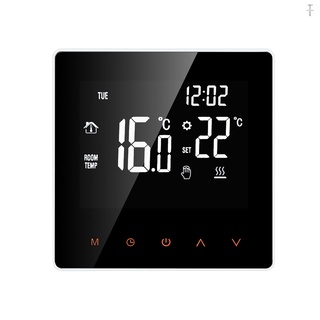 Termostato inteligente de agua/Gas caldera Digital controlador de temperatura pantalla táctil pantalla LCD semana programable Anti-congelante F
