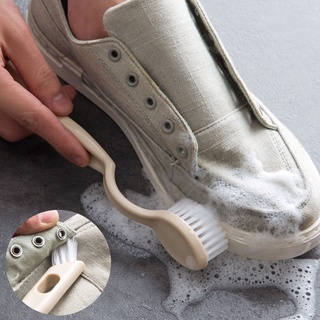 Los padres de casa manejan el cepillo de lavado de zapatos de pelo suave de doble cara para lavar los zapatos el cepillado de los zapatos no daña los zapatos cepillo de limpieza del cepillo de zapatos del hogar