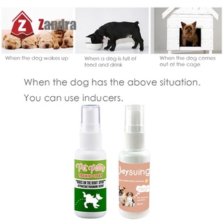 ZD 15/30ml Pet Dog Spray Inducer Dog Toilet Training Puppy Positioning Defecation