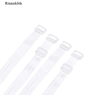 riseskhb 12 unids/6 pares de correas transparentes transparentes invisibles transparentes *venta caliente