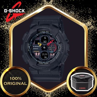 casio reloj deportivo jam tangan [g-shock ga140] reloj de pulsera de cuarzo deportivo para hombre ga-140bmc-1a regalo