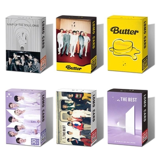 30pcs BTS 2021 Album Photocards MAP OF THE SOUL ON：E lomo Card Butter Small Card random