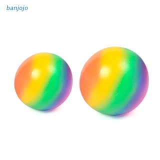 explosión colorido arco iris bolas de estrés suave espuma tpr exprimir squishy alivio del estrés bolas juguetes para niños niños adultos juguetes divertidos