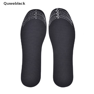 Quweblack-Desodorante De Carbón De Bambú , Almohadillas Para Zapatos , Plantilla BR