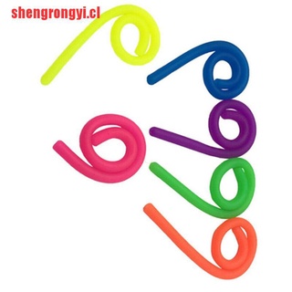 [shengrongyi] 6 piezas de fideos elásticos alivio de presión de juguete de ventilación de fideos anti-st (6)