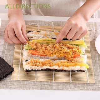 Alldirections comida japonesa Onigiri bambú Home Paddle cocina Sushi Roll Maker Sushi Mat