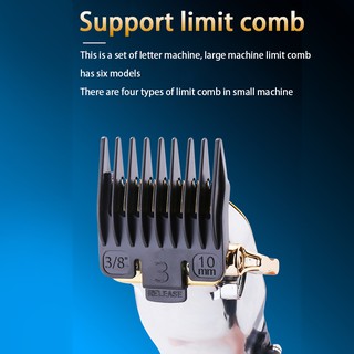 kemei clippers para hombres inalámbrico cierre corte t-blade trimmer kit profesional de corte de pelo combo peluquería (7)
