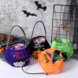 Hot++1 pza bolsa De Halloween para niños/niños/bolsas De calabaza truco o Tratar bolsas De caramelos/bolsas De Halloween/almacenamiento De regalo (2)