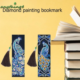 • Utensilios de cocina 5D DIY forma especial diamante pintura cuero pavo real borla arte marcadores