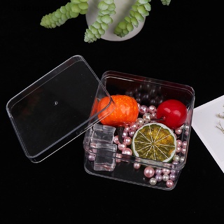 isdeiqsu 10cm Transparent Candy Box Cookies Packing Box Jewelry Display Box Gift Box CL (5)