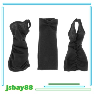 [Jsbay88] 1/6 escala femenina figura muñeca ropa, hecho a mano negro cadera falda para figura de 12 pulgadas, figura de acción ropa, ropa de muñeca