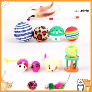 Vip 12 pzas Bolas de Sisal divertido ratón de Gato juguetes interactivos regalo de mascotas suministros para mascotas
