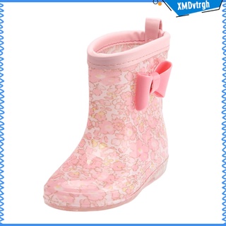 Toddlers Cartoon Waterproof Rain Boot Child Garden Shoes for Boys Girl