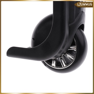 [ljuwwug] 1 par de ruedas de repuesto, ruedas de repuesto para maleta rígida, 79 mm (3)