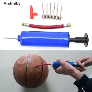 [ady] inflador bola bomba agujas válvula adaptador conjunto para globos de fútbol baloncesto ydj