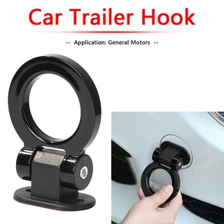 Decorative Car Trailer Hook Racing Ring Style Front Rear Bumper Towing Hook