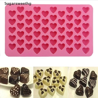 shg> molde de silicona love heart chocolate galletas molde para hornear cubitos de hielo bandeja ae21 bien (1)