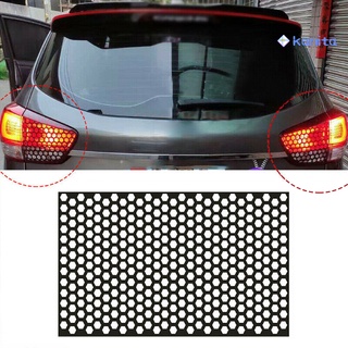 *kanita* cubierta de luz trasera adhesiva fácil de instalar pvc negro lámpara trasera de abeja pegatina para coche
