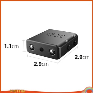 [PRETTYIA] XD Mini Micro Espía HD 1080P Cámara Para Casa Oficina Coche Interior
