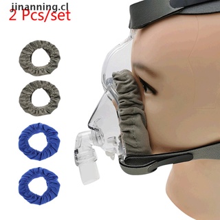 aning 2 piezas cpap máscara forros reutilizables tela cubre reducir fugas de aire irritación de la piel.