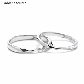 [adte] 1 par anillo de pareja de diamantes de cristal boda compromiso joyería anillos ajustables dzb