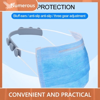 NUMEROUS Face shield earmuffle artifact Face shield ropeTPU extension buckle ❤